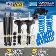 F + R Webco Shocks Raised Springs for Holden Commodore VR VS 3.8 Sedan w/IRS