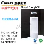 🔸HG水電🔸 CAESAR 凱撒衛浴 中型立式便斗 U0296/A648OZ 免運