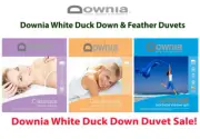 Downia White Duck Down & Feather Classique & Summer Collection Doona | Duvet