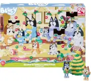 Bluey's Family Christmas Advent Calendar 2022 Pack NEW Sealed 24 Surprises Toys
