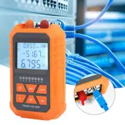 Optical Power Meter Mini Fiber Light Attenuation Tester Red‑Light All‑in‑One Wav
