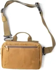 SS1 EDC Sling Bag, EDC Crossbody Bag Backpack Made of Waxed Canvas, Tactical