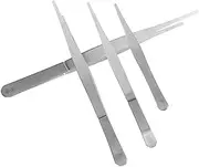 Lightweight and Stable Stainless Steel Tweezers Garden Accessory Craft Tweezers