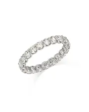 Bloomingdale's Fine Collection Diamond Eternity Band in 14K White Gold, 2.0 tcw