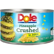 Dole Pineapple Crushed In Juice 227g