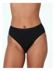 [Bendon] Body Cotton High Cut Brief in Black