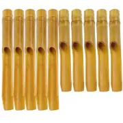 10Pcs Bamboo Wind Chime Making Tubes - Diy Replacement Parts for Garden, Balc...