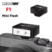 Medalight F1 Portable Mini Camera Flash Light Speedlite for Ricoh GR3 Nikon Sony