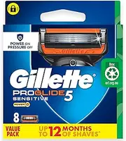 Gillette Fusion ProGlide Power Razor Blades, 8 Count