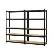 Giantz 2x1.8M Garage Shelving Tidy Warehouse Rack De-Clutter Storage Steel Frame