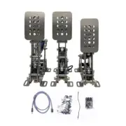 Silvery RC Pedal Game Throttle Hydraulic Clutch Racing Simulator Pedal Remastere