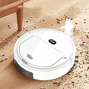 Robot Vacuum Cleaner with Humidifier Spray, Robot Vacuum with Humidifier Spray, Household Robotic Vacuum, 2 in 1 Spray Humidifier Vacuum, Suitable for Pet Hair, Hard Floors, Carpets, Ultra Slim Quiet