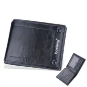 Stylish Men's Bifold Leather ID Credit Cards Holder Wallet Billfold Clutch