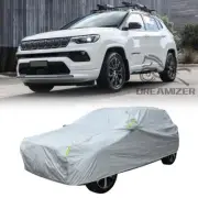 6 Layers Waterproof Full Car Cover Outdoor Dust UV Protection For Jeep Compass (for: Jeep)