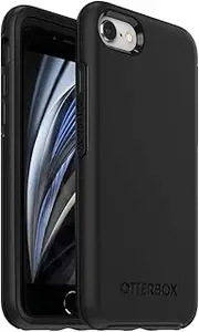 OtterBox 77-53947 Symmetry Series Shockproof and Drop Proof Mobile Phone Protective Thin Case for iPhone 7/8/SE 2nd Gen/SE 3rd Gen, Black