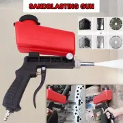 1/4Inch Air Sandblasting Gun Hand Held Sand Portable Blaster Shot Media Blasting