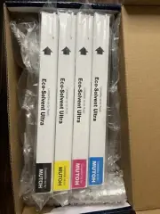 Greenstar Premium Solvent Inks 220ml for Mutoh VJ-MSINK3A All Four Colors CMYK