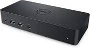 DELL Universal Dock - D6000: Connect Up to Three 4K Displays Simultaneously via USB-C or USB3.0 Ports