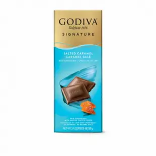 現貨！Godiva巧克力磚 72％黑巧克力 海鹽黑巧克力 焦糖海鹽牛奶巧克力 牛奶巧克力