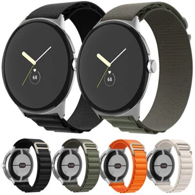 Nylon Sport Alpine Loop Band Strap For Google Pixel Watch Band Wrist Bracelet