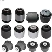 Compatible For Jaguar XE X260 XFL XJ XE XF X760 AWD 12pcs Front Suspension Control Arm Bushing Kits T2H8177 T4N7752 C2D6787 T4N7753(12pcs per sets)