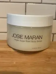 JOSIE MARAN ~ ARGAN SUGAR BALM BODY SCRUB Sweet Cranberry 18 OZ