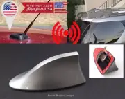 Roof Silver Shark Fin Vortex Stereo Radio Aerial Signal Antenna FM/AM for MINI (for: Mini)