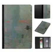 PASSPORT ITINERARY ORGANIZER|CLAUDE MONET - IMPRESSION, SUNRISE ART