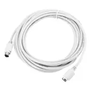 PS/2 Mouse and Keyboard Extension Cable 6P 16.4 Feet Male to Female,White
