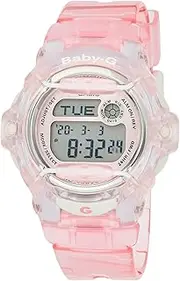 Casio Baby-G BG-169R-4 Transparent Pink Women's or Girl's Digital Sports Watch