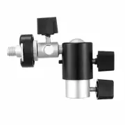 Mini Ball Head Umbrella Flash Mount Holder Bracket C for Light Stand Accessories