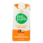 Unswee Tened Hazelnut DairyFree Creamer 11.2 Oz(Case Of 12) By Nutpods