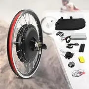 Electric Bike Conversion Kit, Rear Wheel E-Bike Conversion Kit, 20" 48V 1000W Ebike Wheel Kit Cycling Hub Conversion Kit W/Thumb Throttle & Powerful Controller for Adults