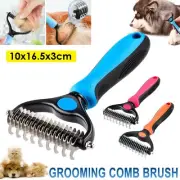 Dog Pet Cat Grooming Comb Brush Undercoat Rake Dematting Deshedding Trimmer