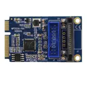 Mini PCI Express to Dual USB 3.0 ports 19-pin Expansion Card Adapter