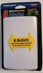Power Sentry General Purpose 6 Outlets Side Entry NIP