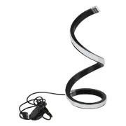 Yarra-Decor Spiral LED Table Lamp 3 Colors, Dimmable, Modern USB Table Light