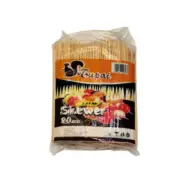 200pc 20cm Bamboo Skewers Wooden BBQ Sticks Disposable Cocktail Party Xmas Eve