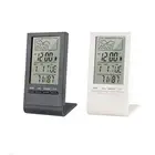 Indoor Room Digital LCD Thermometer Hygrometer Humidity Meter Temperature Clock