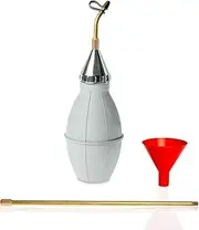 Punchau Pest Control Duster with 12 Inch Brass Extension - Bug Duster Evenly Dispenses Pesticide to Kill Bugs & Pests