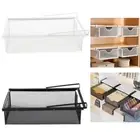 Under Cabinet Hanging Drawer Under Shelf for Laundry Room Bathroom Cupboard