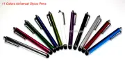 11 colors x Aluminum Universal Clip Stylus Pen for iPad1,2,3 & All Smart Phone