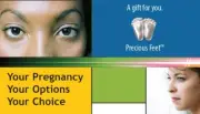 Precious Feet, Silver-Colored, Abortion Vulnurable Card Jewelry, Lapel Pin