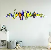 Birds On Wire Wall Sticker Vinyl Decal