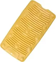 HOOTNEE Washboard Hand Washing Board Small Drying Mat Foldable Dish Drying Mat Wash Board for Laundry Kitchen Drying Mat Laundry Wash Board Silicone Sink Mat Hand Washer for Laundry
