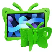 Tablet protective case for Galaxy Tab A7 10.4 T500/T505, Cute Butterfly Shockproof Foam Super Protection Stand Cover Green