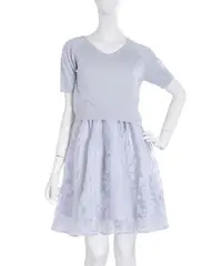 在飛比找Yahoo!奇摩拍賣優惠-dazzlin夢幻蕾絲針織set紗裙SNIDEL洋裝titt