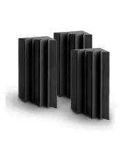 [Alpha] 20pcs Studio Acoustic Foam Corner Bass Trap Sound Absorption in Black
