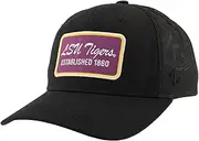 ZHATS Standard NCAA Officially Licensed Snapback Hat Big Rig Patch Black Brick