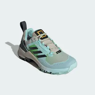 ADIDAS 防水登山鞋 TERREX SWIFT R3 GTX W x NATGEO 女 IF7919 藍綠 現貨